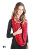 Super Soft Chenille Feeling Ribbed Loop Scarf